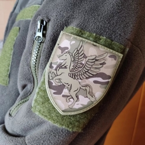 Шеврон ЗСУ 456 бригада транспортної авіації мультикам