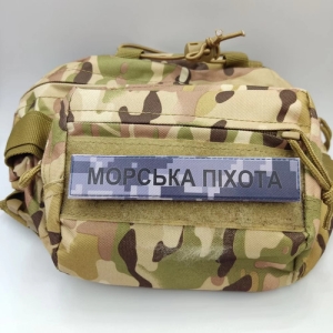 Військовий шеврон Морська піхота піксель