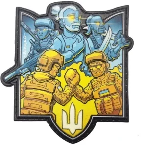 Шеврон серии Тризуб Защитники Украины