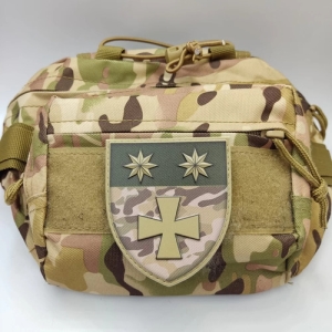 Шеврон ЗСУ 143 окрема стрілецька бригада мультикам