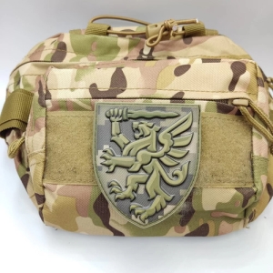 Шеврон ЗСУ 80 ОДШБр піксель