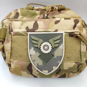 Шеврон ЗСУ 170 окремий батальйон логістики піксель