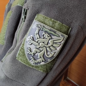 Шеврон ЗСУ 80 ОДШБр піксель