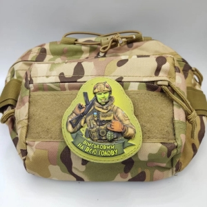 Шеврон Маска Військовий на всю голову