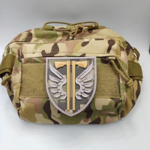 Шеврон ЗСУ 77 окрема аеромобільна бригада новий піксель