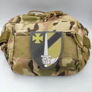 Шеврон ВСУ 117 ОМБр 3 механизированный батальон олива