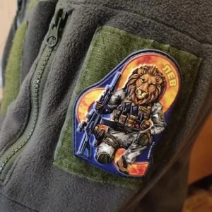 Шеврон серії Зодіак Лев