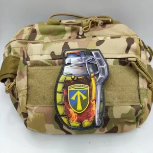 Шеврон граната 57 отдельная мотопехотная бригада