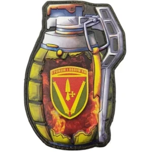 Шеврон граната 40 окрема артилерійська бригада