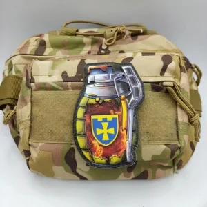 Шеврон граната ТрО 116 бригади ЗСУ Полтава