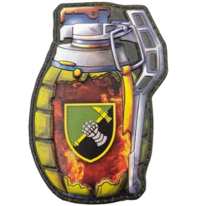 Шеврон граната 12 отдельный танковый батальон ОК Север