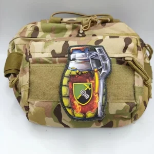 Шеврон граната 12 отдельный танковый батальон ОК Север