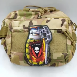 Шеврон граната 72 ОМБр Черных запорожцев Украина или смерть