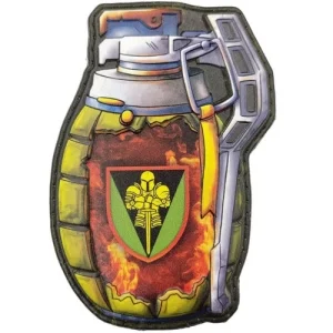 Шеврон граната 17 окрема танкова бригада ОК Схід