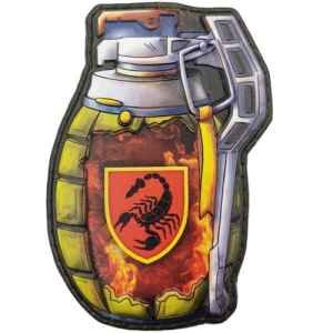 Шеврон граната 19 ОРБр