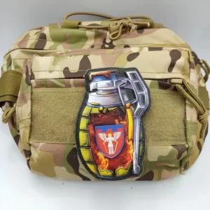 Шеврон граната ТрО 114 бригади ЗСУ Київ
