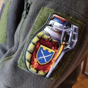 Шеврон граната ТрО 109 бригади ЗСУ Донецьк