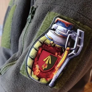 Шеврон граната 1039 ракетний зенітний полк ОК Схід