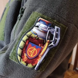 Шеврон граната ТрО 112 бригади ЗСУ Київ