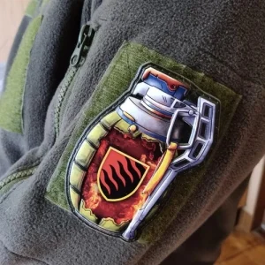 Шеврон граната 55 окрема артилерійська бригада ОК Схід