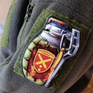 Шеврон граната 43 ОАБр