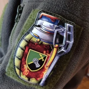 Шеврон граната 12 отдельный танковый батальон ОК Север