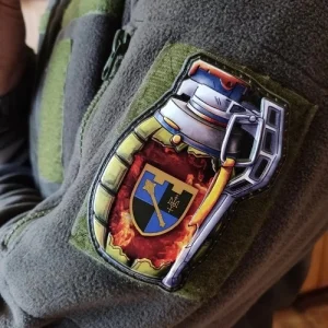 Шеврон граната Регіональне управління Сил ТрО “Північ” Збройних Сил України