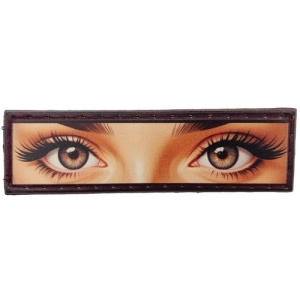 Шеврон сірі очі