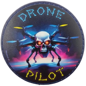 Шеврон Drone Pilot з написом