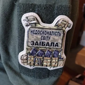 Шеврон Броник Несовершенство мира заебало