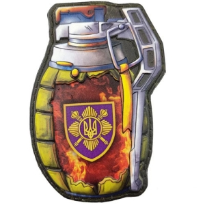 Шеврон граната ОПБр