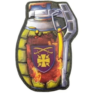 Шеврон граната 115 ОМБр