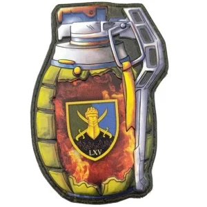 Шеврон граната 65 ОМБр