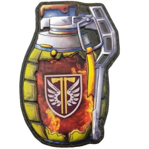 Шеврон граната 77 ОАеМБр