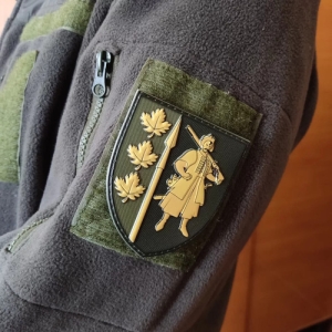 Шеврон ЗСУ 65 ОМБр олива