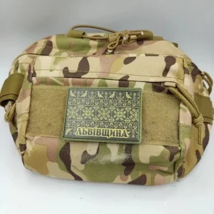 Шеврон Вышивка Львовщина олива