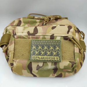 Шеврон Вышивка Приднепровье олива