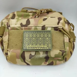 Шеврон Вишивка Вінниччина олива