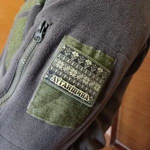 Шеврон Вишивка Луганщина олива