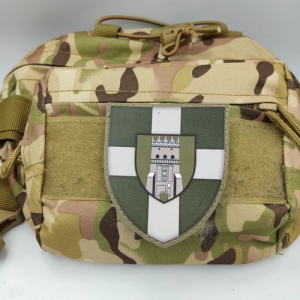 Шеврон ЗСУ 100 ОМБр олива