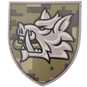 Шеврон ВСУ 153 ОМБр пиксель