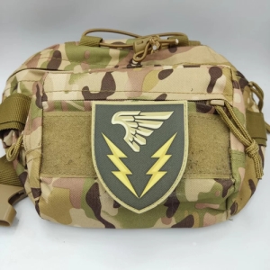 Шеврон ВСУ 87 отдельный батальон управления олива