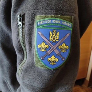 Шеврон ВСУ 155 ОМБр Fortitudo Honor Viktoria 2025