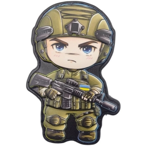 Шеврон Хлопець-військовий