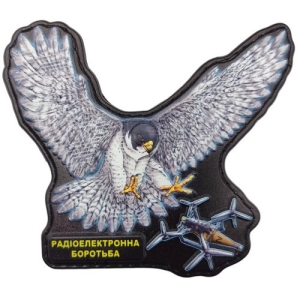 Шеврон Птах і напис Радіоелектронна боротьба