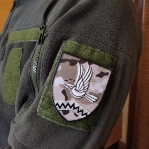 Шеврон ЗСУ 10 ОШБ у складі 59 Окремої штурмової бригади безпілотних систем мультикам