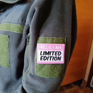 Шеврон Привет, я limited edition