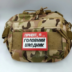 Шеврон Привіт, я головний шкідник