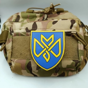 Шеврон ТрО 128 бригада ТрО з Дніпра