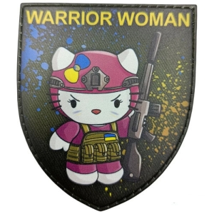 Шеврон Warrior woman